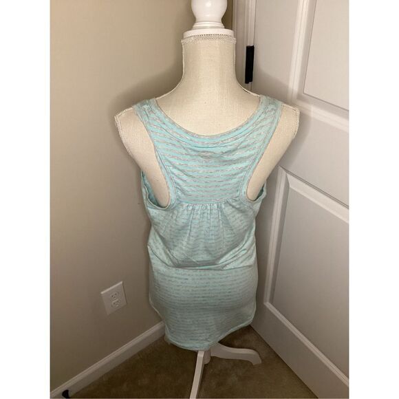 NWT Ladies Calia by Carrie Underwood Tank Top Blue / Gray large - Picture 3 of 5
